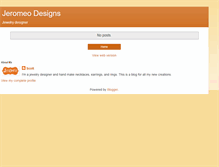 Tablet Screenshot of jeromeo-designs.blogspot.com