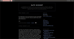 Desktop Screenshot of katebishop.blogspot.com