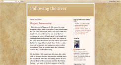 Desktop Screenshot of ifollowtheriver.blogspot.com