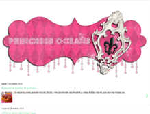 Tablet Screenshot of maprincesseoceane.blogspot.com