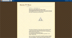 Desktop Screenshot of martin-tv-show-dvd.blogspot.com