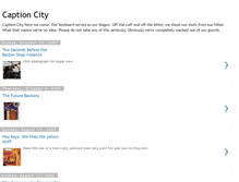 Tablet Screenshot of captioncity.blogspot.com