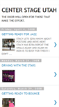 Mobile Screenshot of centerstageutah.blogspot.com