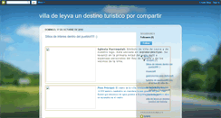 Desktop Screenshot of destinovilladeleyva.blogspot.com