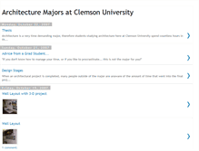Tablet Screenshot of clemsonarchitecture.blogspot.com