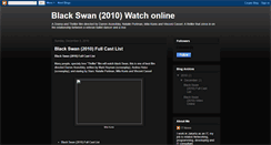 Desktop Screenshot of blackswan-watch-online.blogspot.com