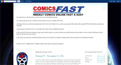 Desktop Screenshot of comicsfast.blogspot.com