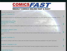 Tablet Screenshot of comicsfast.blogspot.com