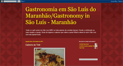 Desktop Screenshot of gastronomiasaoluis.blogspot.com