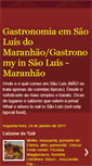 Mobile Screenshot of gastronomiasaoluis.blogspot.com