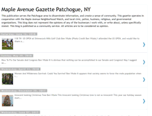 Tablet Screenshot of mapleavenuenw.blogspot.com