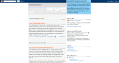 Desktop Screenshot of emmauscommunity.blogspot.com