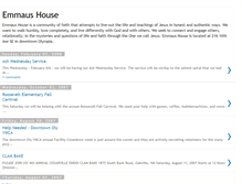 Tablet Screenshot of emmauscommunity.blogspot.com