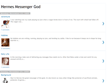 Tablet Screenshot of hermesmessengergod.blogspot.com