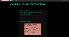 Desktop Screenshot of andrea-spada-interview.blogspot.com