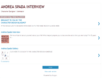 Tablet Screenshot of andrea-spada-interview.blogspot.com