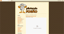 Desktop Screenshot of pilotandofogao.blogspot.com