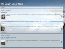Tablet Screenshot of oslo-in-werder.blogspot.com
