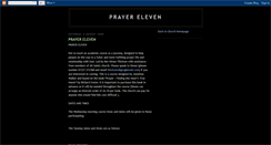 Desktop Screenshot of prayerelevenatallsaints.blogspot.com
