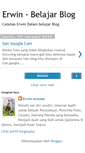 Mobile Screenshot of erwin-belajarblog.blogspot.com