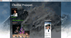 Desktop Screenshot of chedilalprajapati.blogspot.com