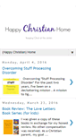 Mobile Screenshot of happychristianhome.blogspot.com