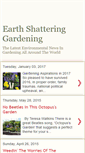 Mobile Screenshot of earthshatteringgardening.blogspot.com