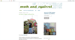 Desktop Screenshot of mothandsquirrel.blogspot.com