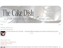 Tablet Screenshot of cakedish.blogspot.com