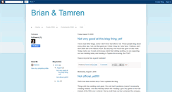 Desktop Screenshot of brianandtamren.blogspot.com