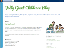 Tablet Screenshot of jollygiantchildcare.blogspot.com