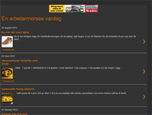 Tablet Screenshot of enarbetarmorsasvardag.blogspot.com