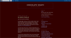 Desktop Screenshot of chocolateshakti.blogspot.com