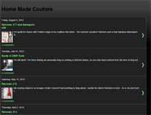 Tablet Screenshot of homemadecouture.blogspot.com