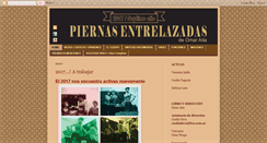 Desktop Screenshot of piernasentrelazadas.blogspot.com