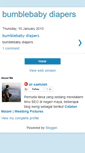 Mobile Screenshot of bumblebaby-diapers.blogspot.com