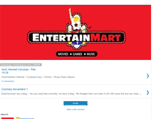 Tablet Screenshot of entertainmart.blogspot.com