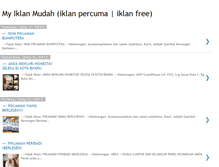 Tablet Screenshot of my-iklanmudah.blogspot.com