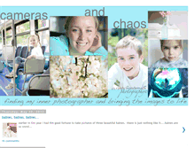 Tablet Screenshot of camerasandchaos.blogspot.com