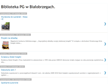 Tablet Screenshot of bibliotekapg.blogspot.com