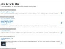 Tablet Screenshot of mikebevard.blogspot.com