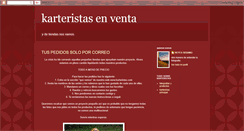 Desktop Screenshot of karteristasdetiendas.blogspot.com