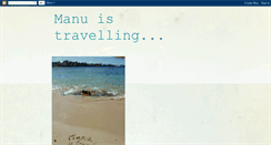 Desktop Screenshot of manuistravelling.blogspot.com