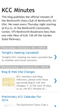Mobile Screenshot of kccminutes.blogspot.com