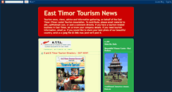 Desktop Screenshot of easttimortourismassociationnews.blogspot.com