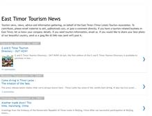 Tablet Screenshot of easttimortourismassociationnews.blogspot.com
