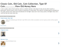 Tablet Screenshot of classiccoin.blogspot.com