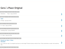 Tablet Screenshot of geraldinasplace.blogspot.com
