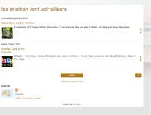 Tablet Screenshot of isaetoihanvontvoirailleurs.blogspot.com