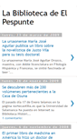 Mobile Screenshot of labibliotecadelpespunte.blogspot.com
